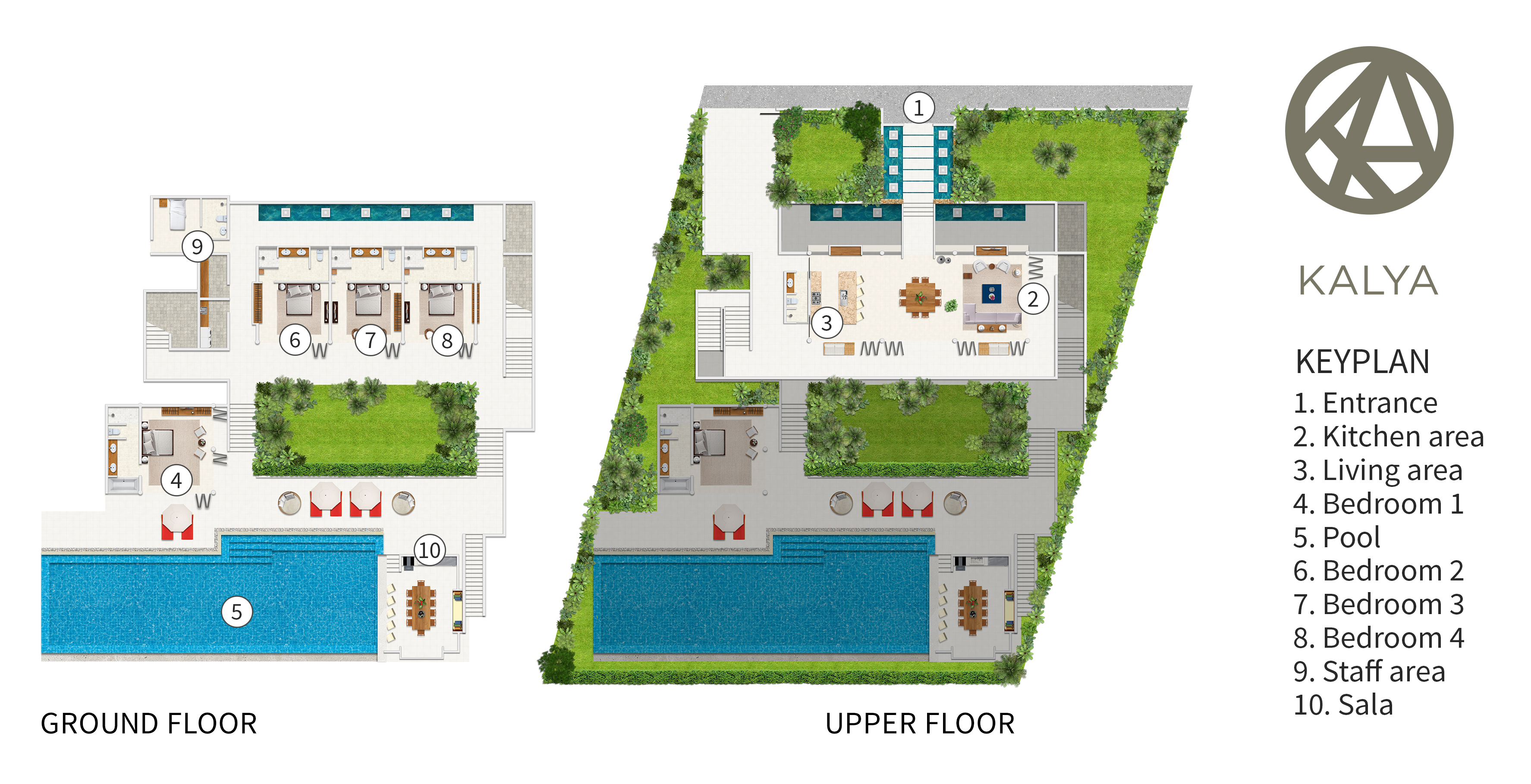 Panacea Retreat - Kalya Residence - Floorplan